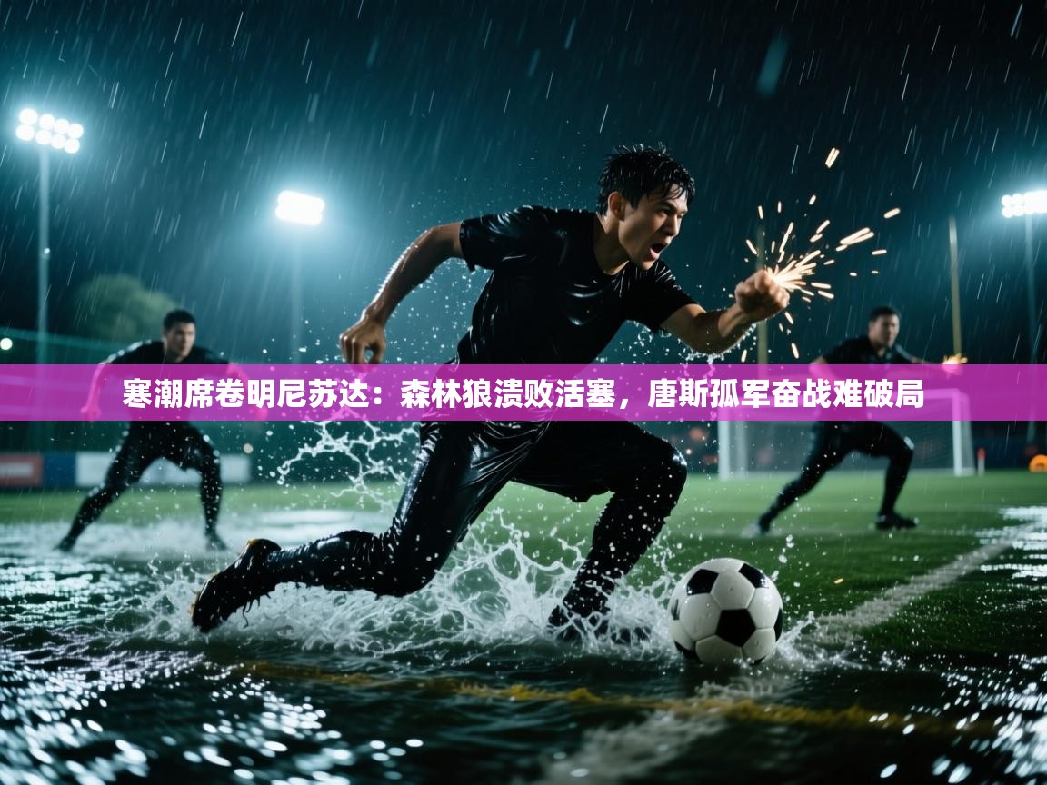 寒潮席卷明尼苏达：森林狼溃败活塞，唐斯孤军奋战难破局