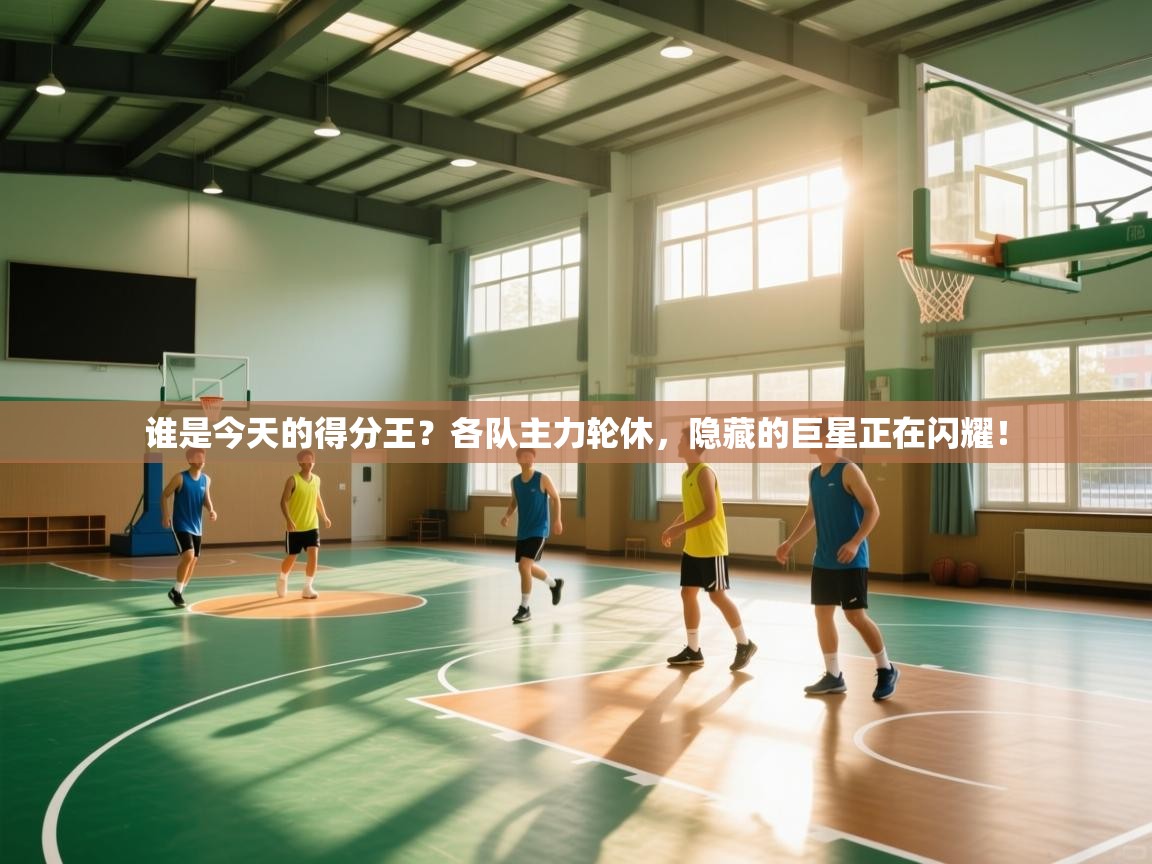 谁是今天的得分王？各队主力轮休，隐藏的巨星正在闪耀！